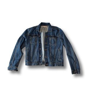 Mens L Calvin Klein Jeans Denim Jacket in Blue